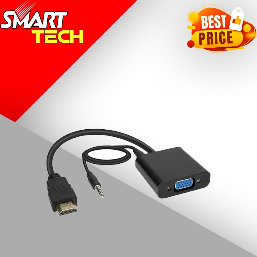 HDMI to VGA Converter with Audio Output